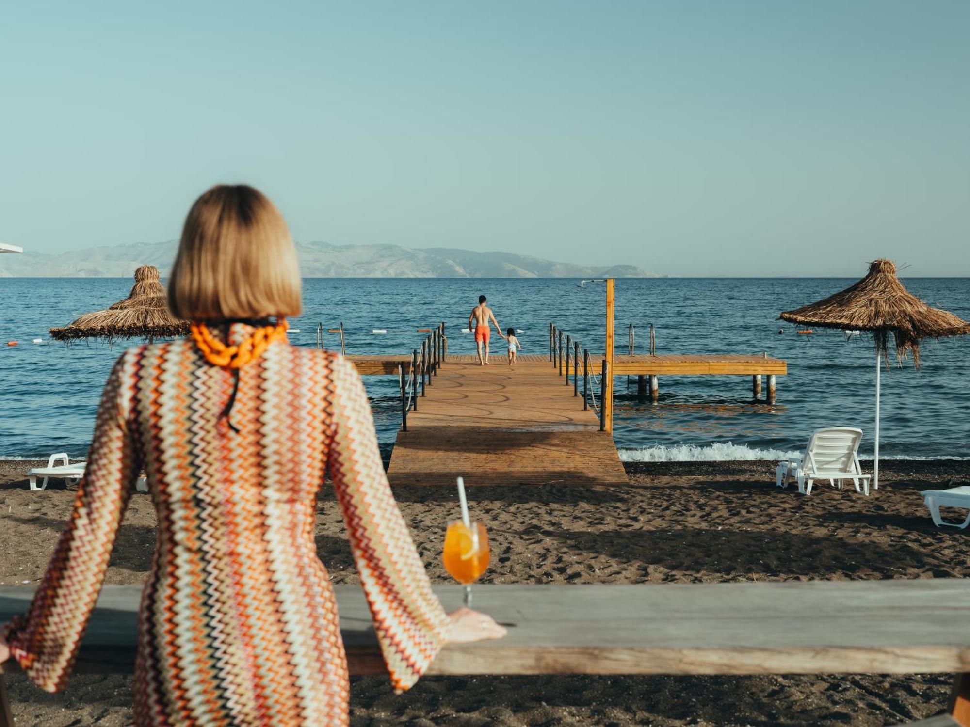 Flow Datca Surf & Beach Hotel Bagian luar foto